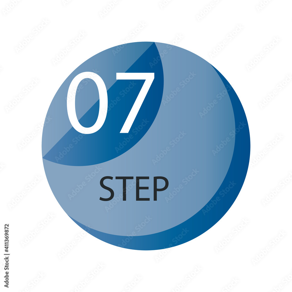 step 07 label vector template design illustration step 07 label vector template design illustration