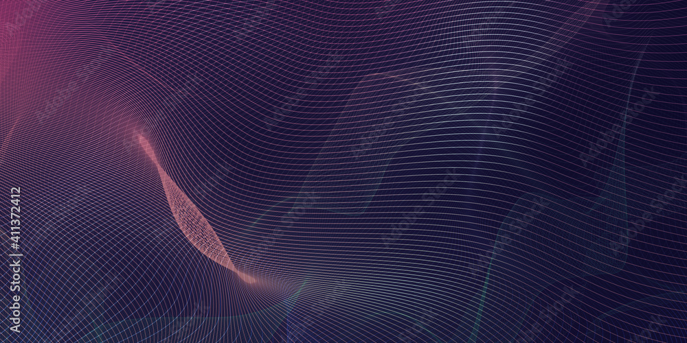Glowing Technology Abstract Stock Illustration | Adobe Stock