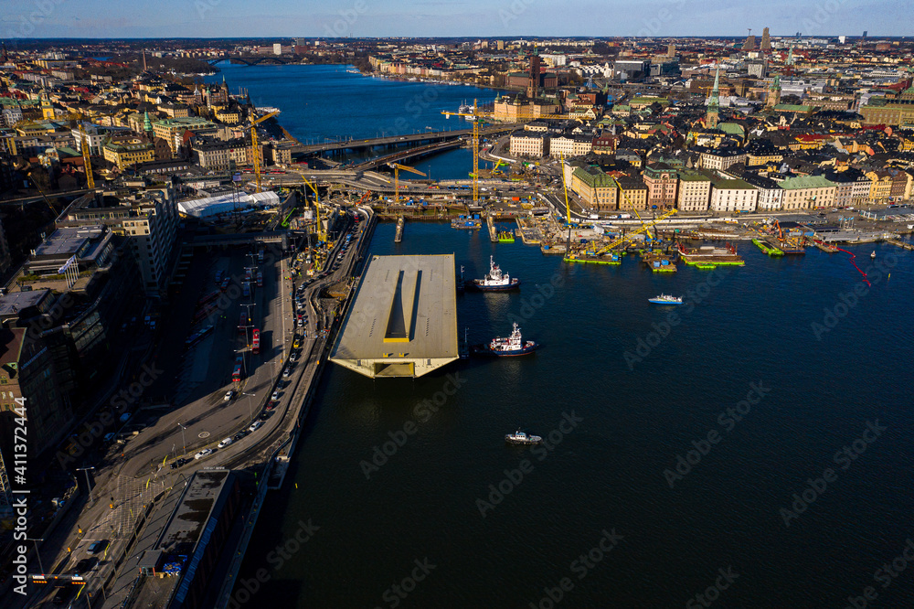 Fototapeta premium Replys Guldbron in Stockholm Sweden