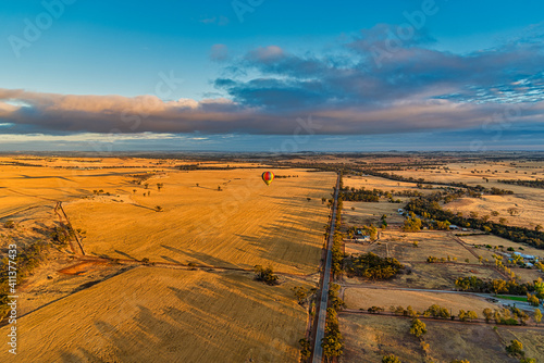 Hot Air Ballooning is an exhilarating adventure, where you float with the breeze in the air at Northam WA