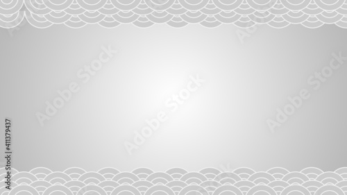 Chinsese Wave Sea Pattern Background