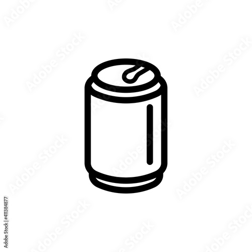 drink can icon vector design trendy
