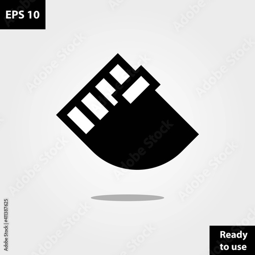 Strong hand gorilla kong fitness logo company, logo vector template design. Ready to use, easy for edit.