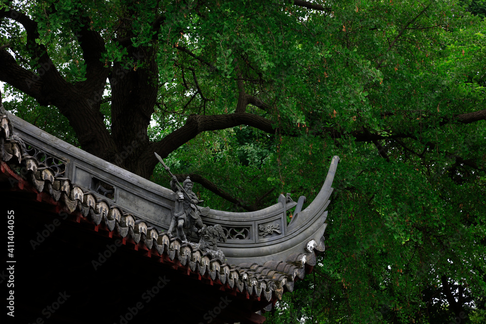 Ταπετσαρία China classical architecture in Yu Garden, Shanghai, China
