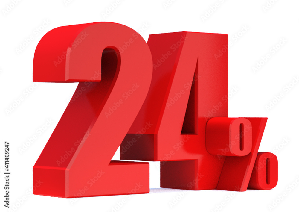 24 Percent off 3d Sign on White Background, Special Offer 24% Discount Tag, Sale Up to 24 Percent Off,big offer, Sale, Special Offer Label, Sticker, Tag, Banner, Advertising, offer ... See More 24 Percent off 3d Sign on White Background, Special Offer 24% Discount Tag, Sale Up to 24 Percent Off,big offer, Sale, Special Offer Label, Sticker, Tag, Banner, Advertising, offer ... See More