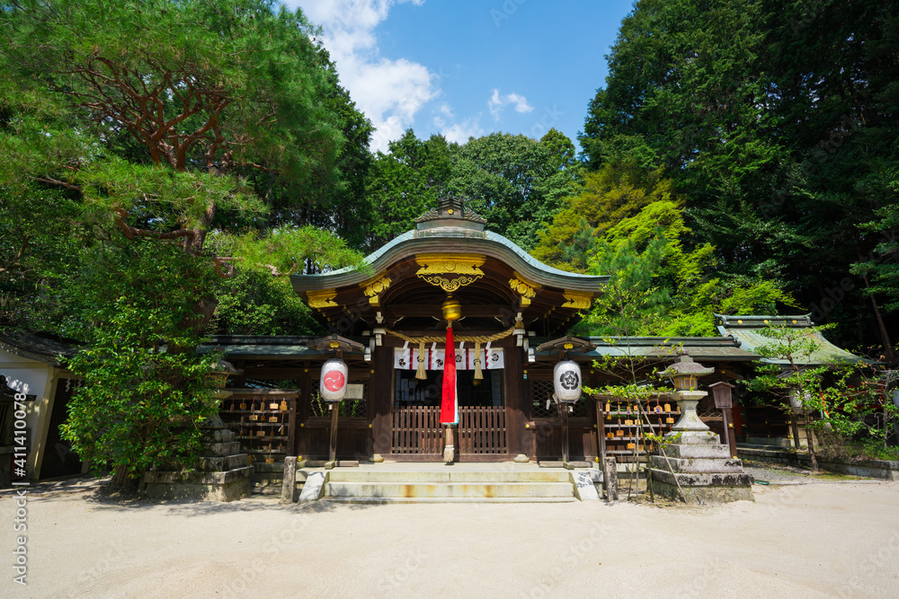 京都　八木神社の本殿