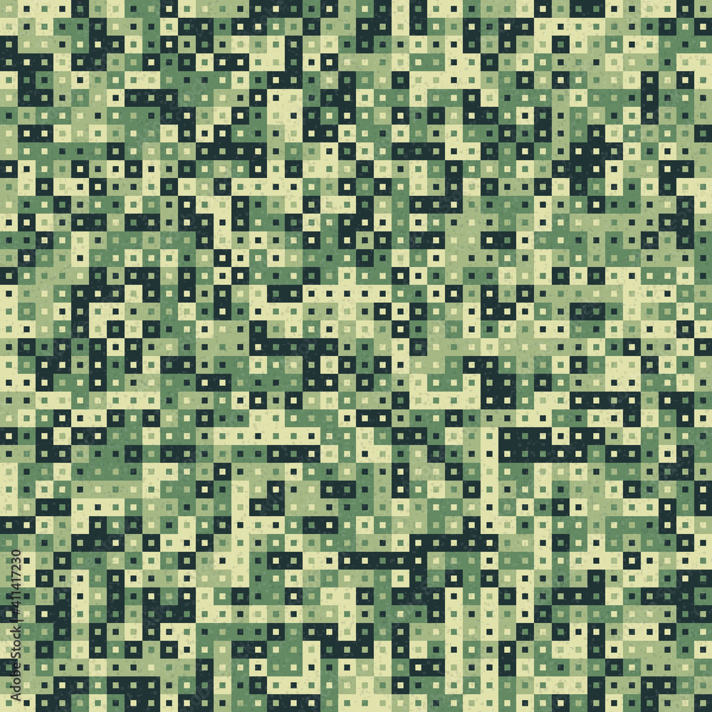 Fototapeta premium Abstract Geometric Pattern generative computational art illustration