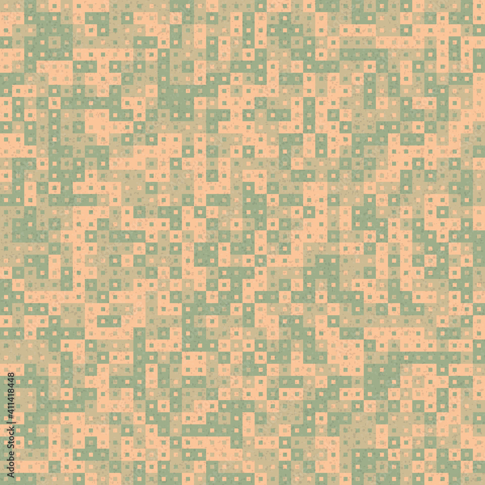 Fototapeta premium Abstract Geometric Pattern generative computational art illustration