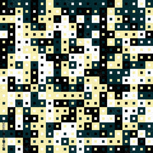 Abstract Geometric Pattern generative computational art illustration