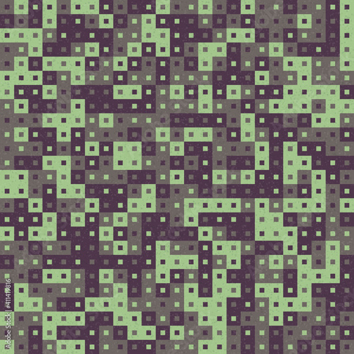 Abstract Geometric Pattern generative computational art illustration