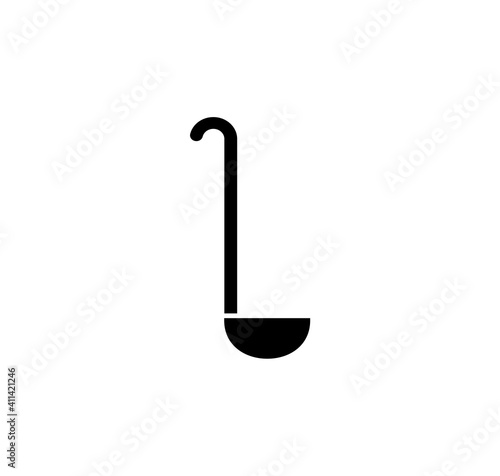 icon of the ladle. vector image