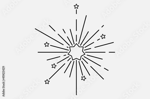Sunburst icon collection vector.Retro sunburst design.Big collection sunburst best quality. Vector illustration
