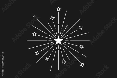 Sunburst icon collection vector.Retro sunburst design.Big collection sunburst best quality. Vector illustration