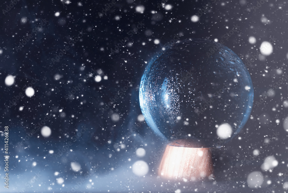 Crystal ball to predict the fate. Guessing for the future. Crystal ball to predict the fate. Guessing for the future.