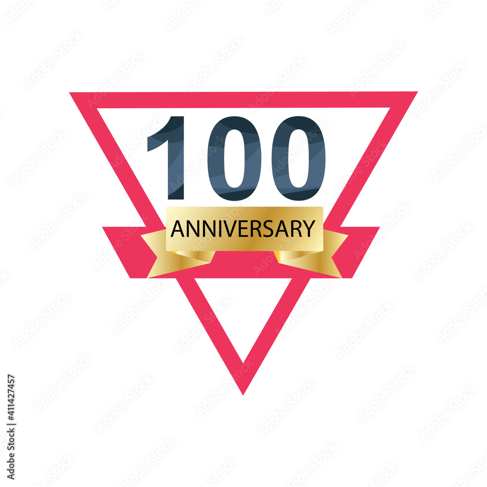 100 Anniversary celebration vector template design illustration 100 Anniversary celebration vector template design illustration