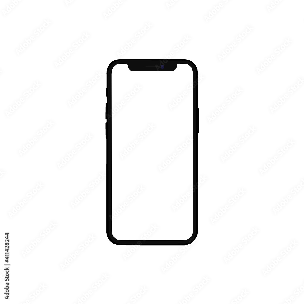phone front isolated on white background
phone front isolated on white background