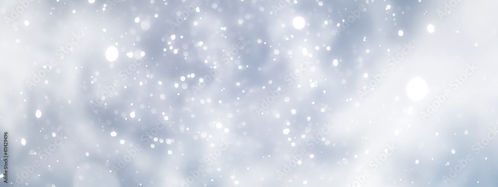 blue snowfall bokeh background, abstract snowflake background on blurred abstract blue blue snowfall bokeh background, abstract snowflake background on blurred abstract blue