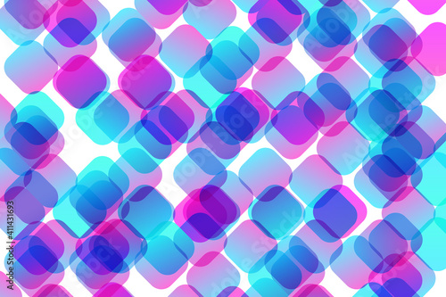 Futuristic cover design for notebook paper, copybook brochures, book, magazine, print. Geometric abstract background with gradient multicolor elements. Colored pattern.