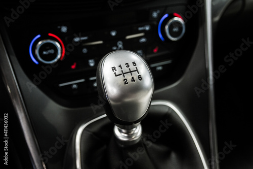 Tableau sur toile Manual transmission gearbox (standard transmission or stick shift)