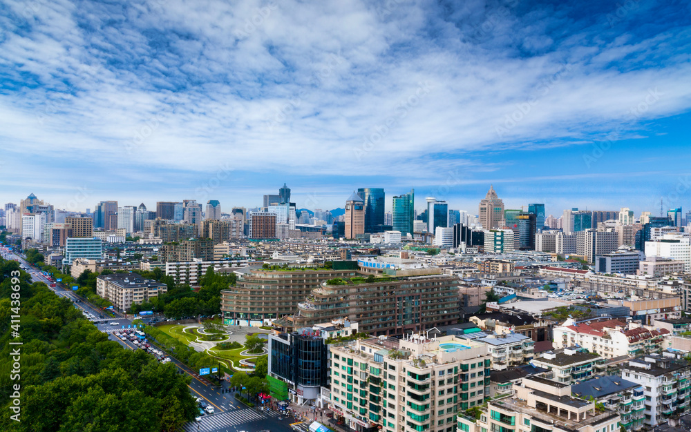 Urban scenery of Hangzhou, Zhejiang Province, China