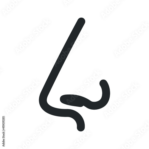 Human nose icon