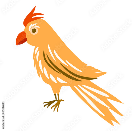 National Bird Day Vector Illustration. Image of a bird soaring in the sky. Silhouette of a bird. Feathers of a bird