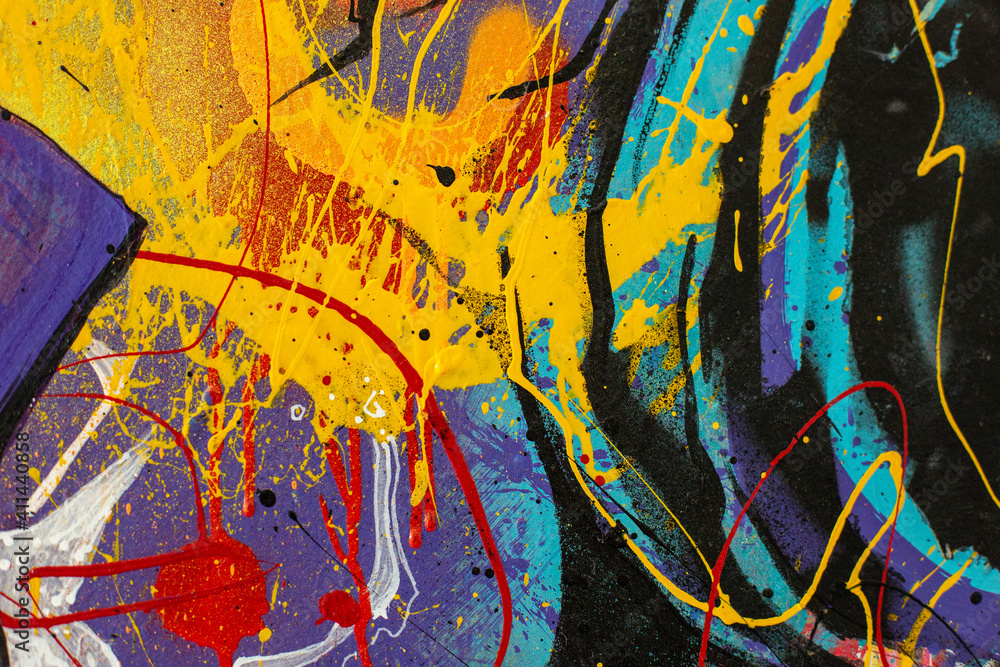 Fototapeta premium abstract painting