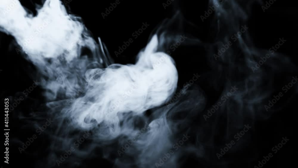 white smoke on a black background. Slow motion. Vape smoke. Vapor , fog, ice smoke cloud , realistic smoke cloud best for using in 4k composition. white smoke on a black background. Slow motion. Vape smoke. Vapor , fog, ice smoke cloud , realistic smoke cloud best for using in 4k composition.