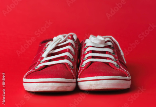 pair of red shoes © Mike