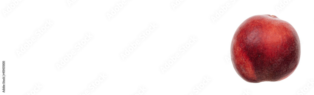 Fresh raw peach fruit, isolated on white background. Fresh raw peach fruit, isolated on white background.