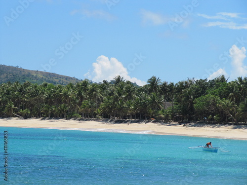 Fischer im Paradies - white sand beach - Türkisblaues Wasser