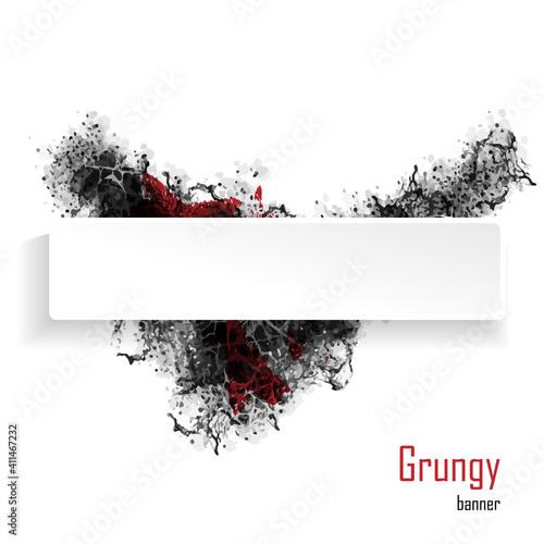 grungy abstract banner