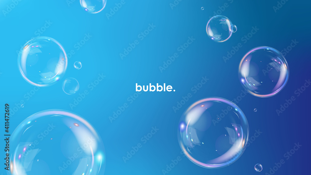Fly Soap bubble wallpeper illustration abstract Fly Soap bubble wallpeper illustration abstract