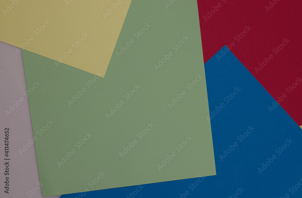 Fototapeta premium Colorful blank cartons texture and background