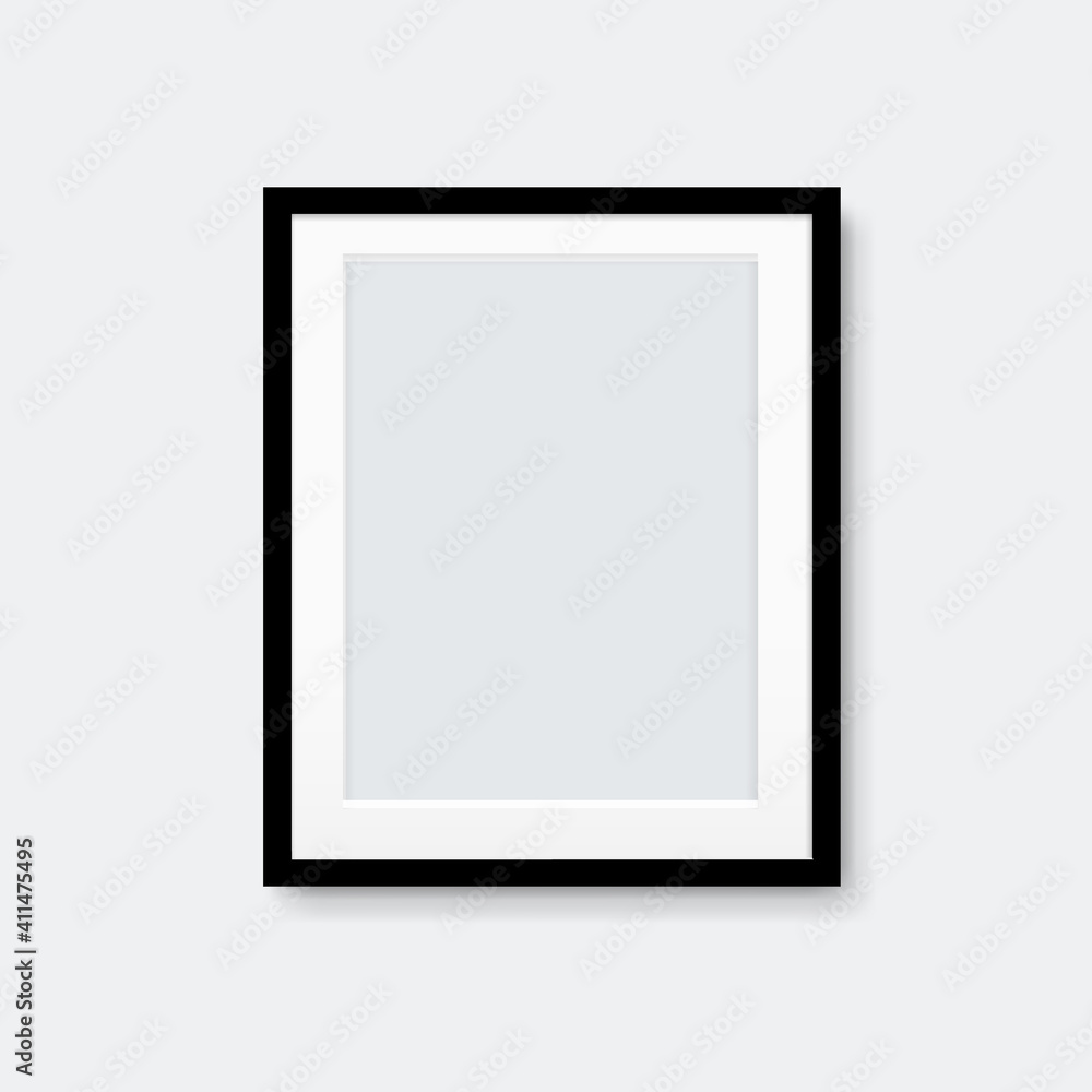Picture Frame Isolated Grey Background Picture Frame Isolated Grey Background