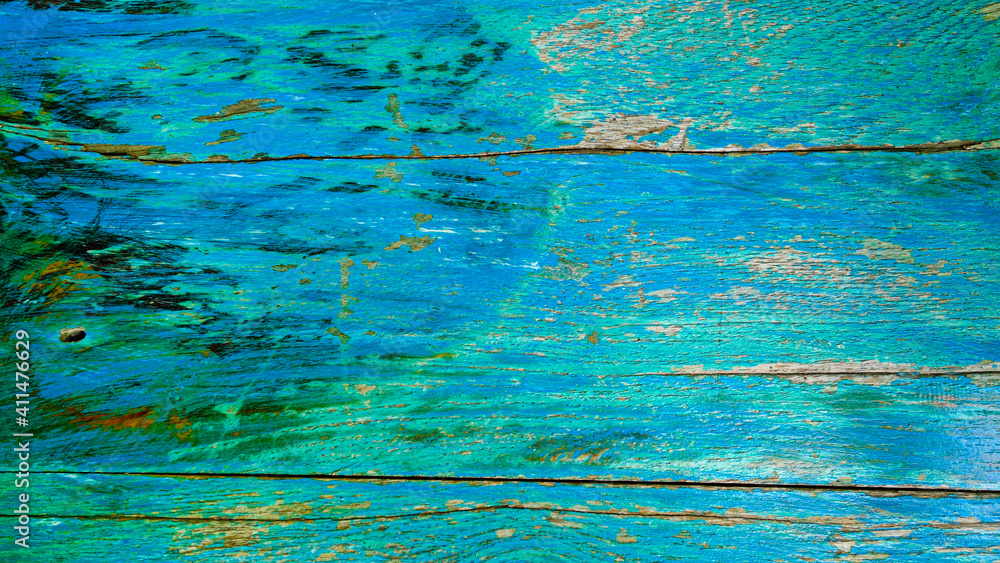 Texture bois bleu vert Texture bois bleu vert