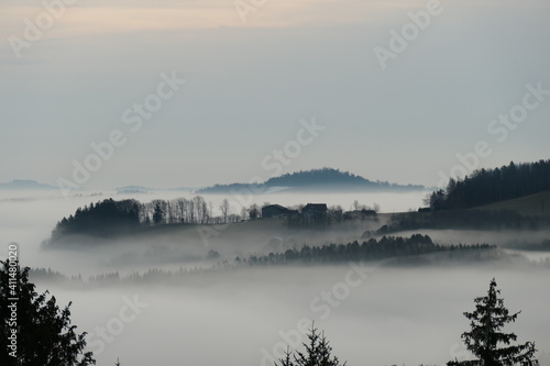 bäuerliche Landschaft in der buckligen Welt