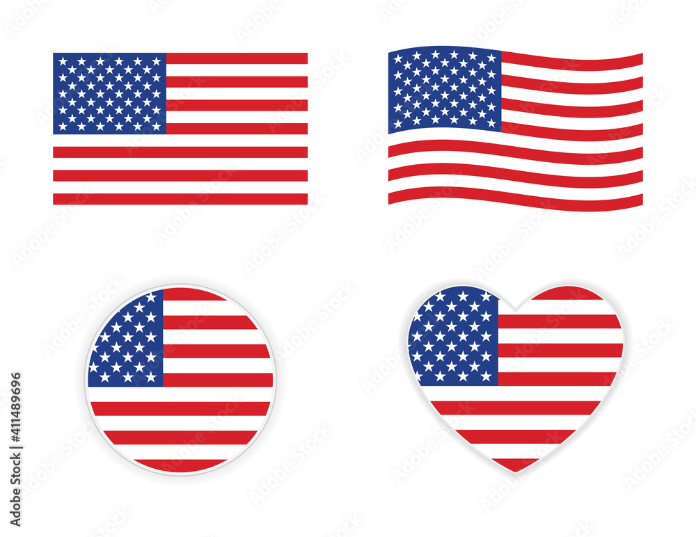 usa american flag icon