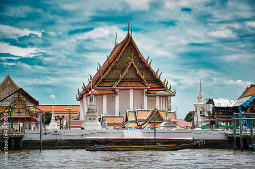 Photography Wat Kalayanamitr Varamahavihara, Wat Kanlayanamit Woramahawihan is a Buddhist temple in Bangkok, Thailand