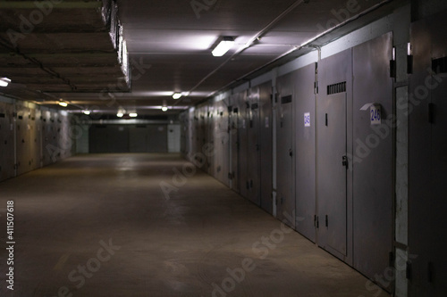 corridor in an building