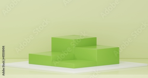 Abstract 3d render, Mock up podium for product presentation, abstract minimal concept, Showcase, geometric background, Product Presentation