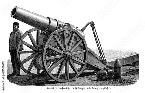 Fotografie Krupp 21cm