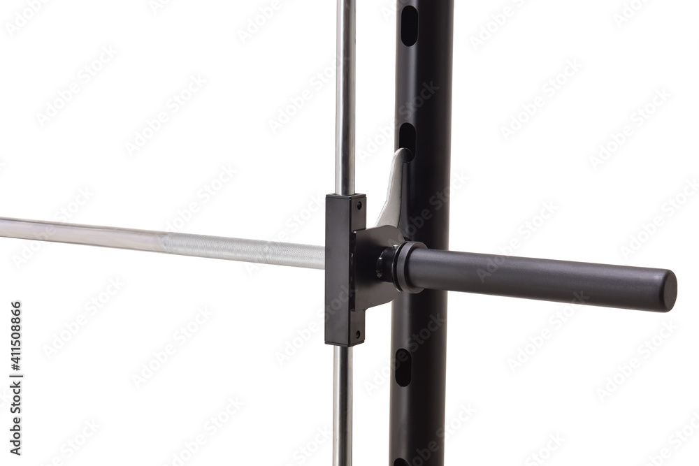 Gym machine isolated on white. Healthy lifestyle. Power sports trainer