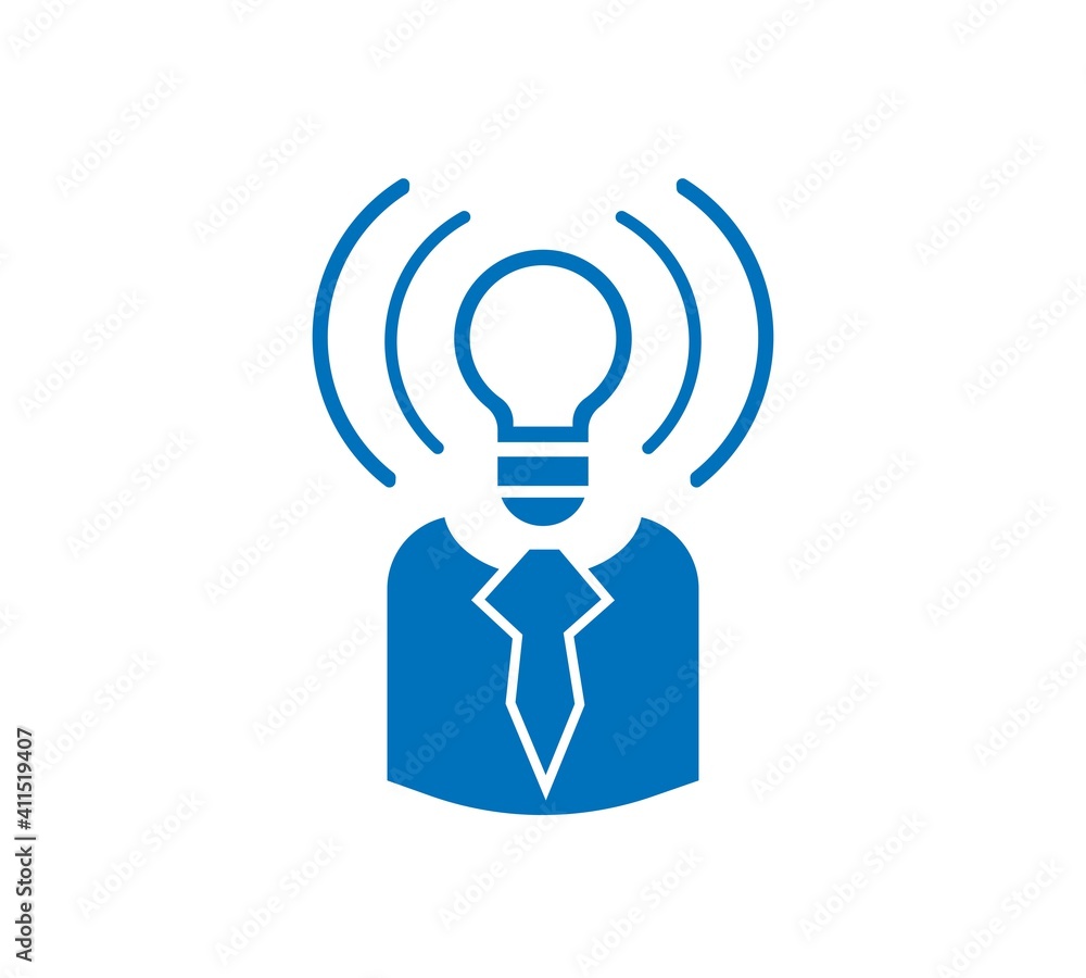 Mind awareness icon in flat style. Idea human vector illustration on isolated background. Customer brain business concept. Mind awareness icon in flat style. Idea human vector illustration on isolated background. Customer brain business concept.