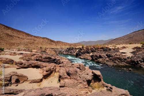 Rapid on the Kunene river