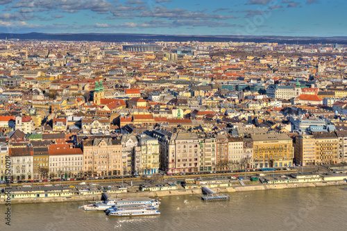 Budapest cityscape, HDR Image