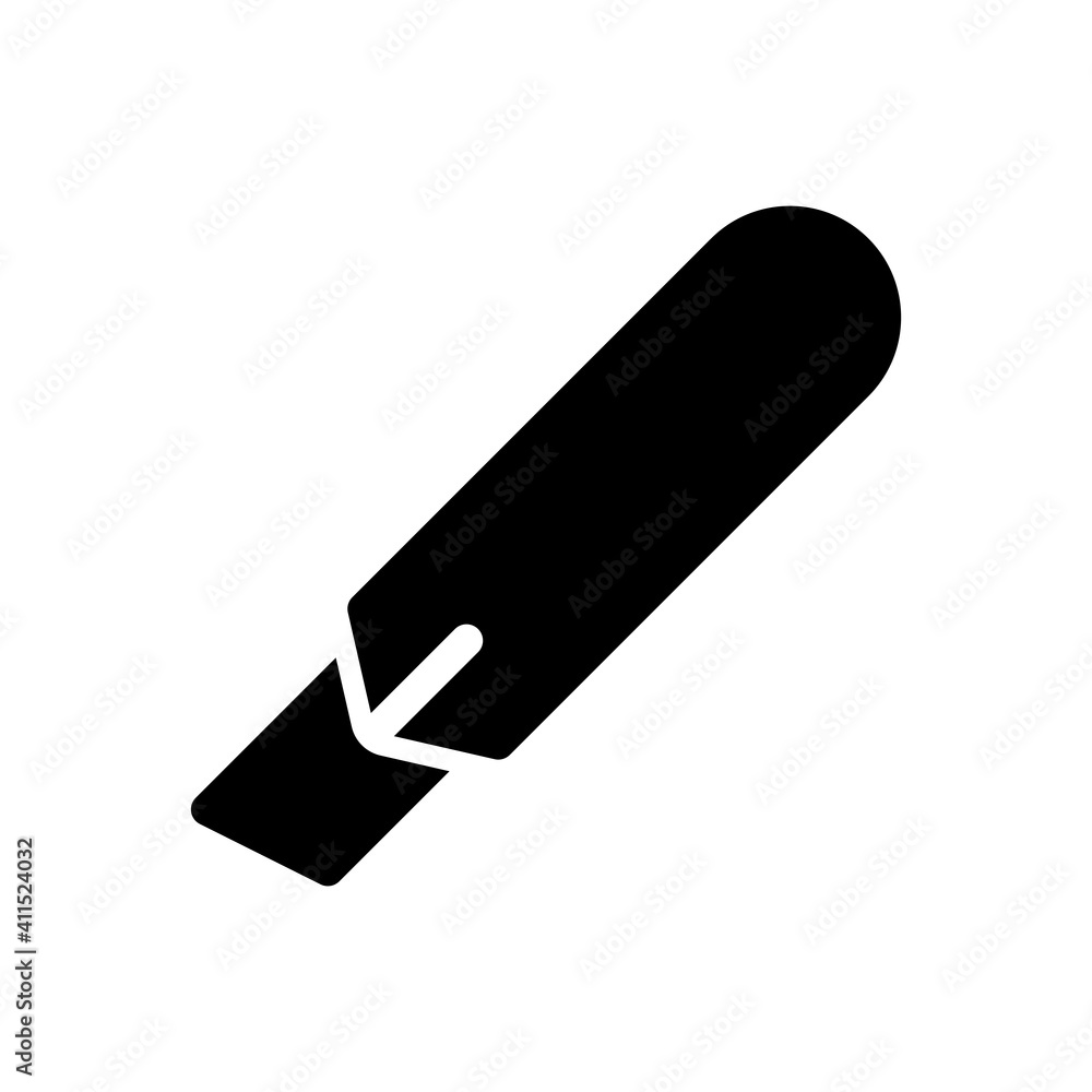 Cutter Icon Design Vector Template illustration Cutter Icon Design Vector Template illustration