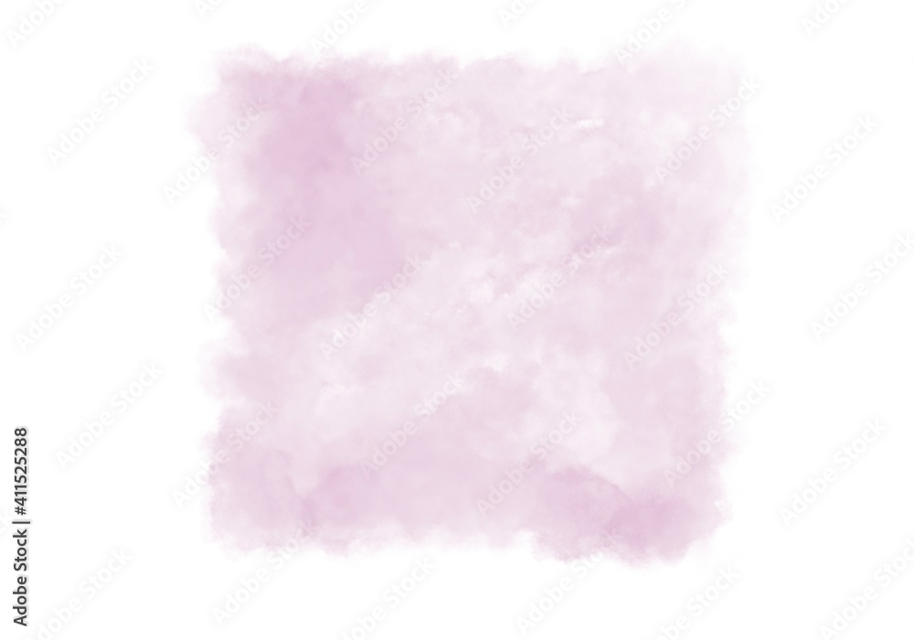 Fototapeta premium Sweet pink illustration love day concept or valentines day or mothers day Hand painted watercolor background