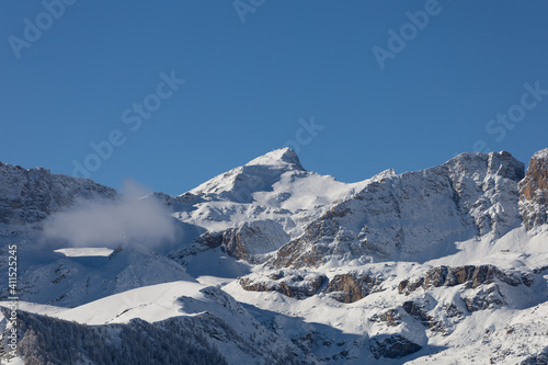 Rocca la Marchisa, a 3000 m peak of Elva, Valle Maira, Cottian Alps photo
