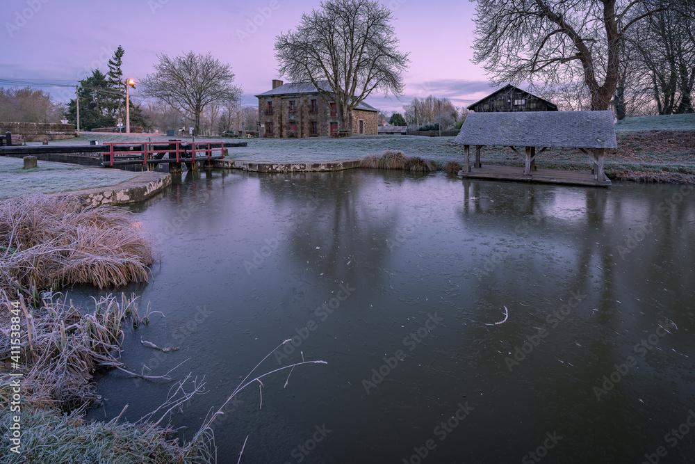 Fototapeta premium canal d'Ille-et-Rance